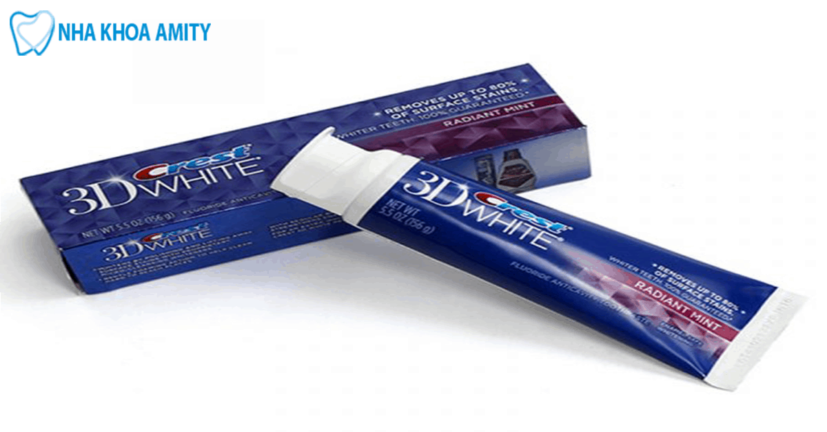 Kem Đánh Giúp Trắng Răng Crest 3D White