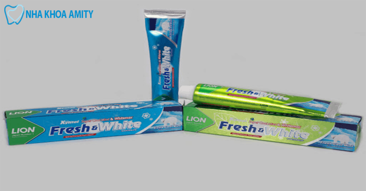 Kem White & White Fresh Mint Đánh Răng Tốt